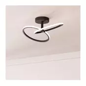 Eglo 902144 - LED stropna svetilka CONGIUNTI LED/12W/230V 2700/4000/6500K črna