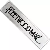 Fleetwood Mac Text Logo Našitek za šivanje 11,5 x 2,8 cm