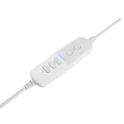 Gaming slušalke z mikrofonom Genesis NEON 764, White
