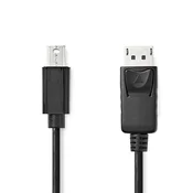 MojPlanet Nedis Mini DisplayPort na DisplayPort kabel 2 m - 4K UHD