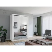Garderobna omara Lux 150 cm - bela