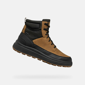 Orange mens ankle boots Geox Granito + Grip A - Men