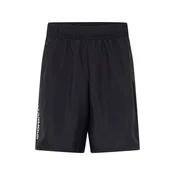 UNDER ARMOUR Športne hlače Wordmark črna / bela