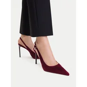 Čevlji z visoko peto Nine West EO-TS6384-02 Bordo rdeča