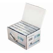 Samolepilna teža SREBRNI 60g trak (5g / 10g) 100 kosov
