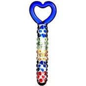 Stekleni dildo Envy Me (15 cm)