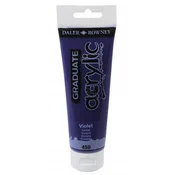 Daler Rowney Akrilna barva Graduate 120 ml, violicna