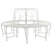 Klupa pod drvetom 8-Broj sjedala O 160 x 89 cm Čelik