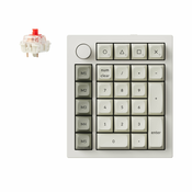 Keychron Keychron Q0 Max Mehanska numerična tipkovnica, Wireless Bluetooth 2.4 GHz, Custom Numpad ,Switch Red, Q0M-P1, (21733767)