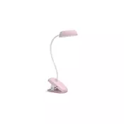 Philips - LED Prigušiva lampa s kopcom DONUTCLIP LED/3W/5V ružicasta
