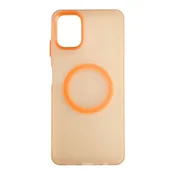 Silikonska futrola Magsafe FLURO COLOR Samsung A06 NARANDŽASTA