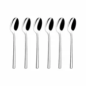 Set of 6 coffee spoons, stainless steel, Verona - BRA