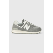 Superge New Balance U574FGR siva barva