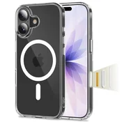 Ovitek Tech-Protect Flexair Hybrid CC Magsafe iPhone 17 - prozoren