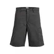 JACK & JONES Kargo hlače JPSTCOLE MATTY  temno siva