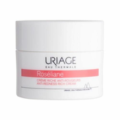 Uriage Roséliane Anti-Redness Cream Rich pomirjujoča krema za občutljivo, suho in zelo suho kožo z rozaceo in kuperozo 50 ml za ženske