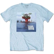 Gorillaz Plastic Beach Light Blue XL Majica