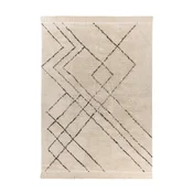 Kayoom PREPROGA Mylen 625 Creme/, Črna 160/230 cm krem barve, črna