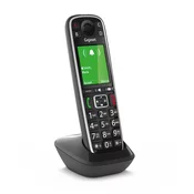 Gigaset Gigaset E720HX Analogni/DECT telefon Prikaz klicatelja Črn