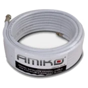 Amiko Koaksialni kabel RG-6, CCS, 90dB, 10 met. S konektorji - RG6/90dB - 10m