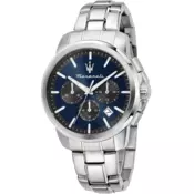 Maserati Ročna ura Successo Chronograph R8873621051 Srebrna