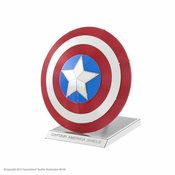 Kovinska Zemlja 3D sestavljanka: Marvel Captain America ščit