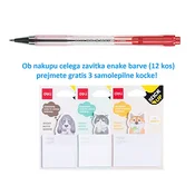 Pilot hemijska olovka matic 0.5 crvena 156397 ( 1361 )