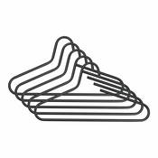 Kovinski obešalniki v kompletu 5 ks Victorie – Spinder Design
