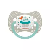 Canpol silikonska i simetricna cucla 0-6m 23/282 Cupcake- Grey