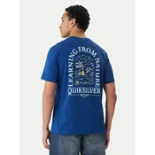 Quiksilver Majica W126-QSMTS-1007-19P Mornarsko modra Regular Fit