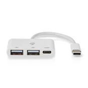 USB Hub | 1x USB-C | 1x USB-C + 2x USB-A ženski | NEDIS