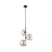 Brilagi - Luster na sajli VULCANO 3xG9/8W/230V braon/dimna bež