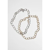 Large Classic Necklace 2-Pack - Gold and Silver Colors