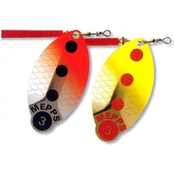 Blinker ~ blestivka MEPPS LUSOX 3 FLUO Silver/Red