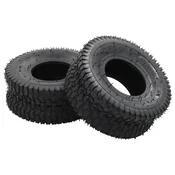 Vidaxl Pnevmatike za samokolnico 2 kosa 15x6,00-6 4PR guma