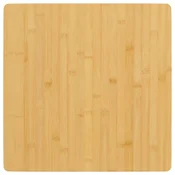 Vidaxl Mizna plošča 60x60x2,5 cm bambus