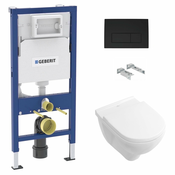 SIKOGEDVBOND50B Villeroy & Boch WC školjka s kompletom Geberit Duofix 458.103.00.1 Delta50