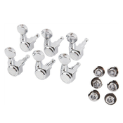Fender Locking Tuners with Vintage-Style Buttons Chrome