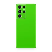 Skin za Samsung Galaxy S21 Ultra EXO by Optishield (2-pack) - neon green