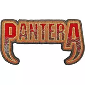 Pantera Fangs Logo Našitek za šivanje
