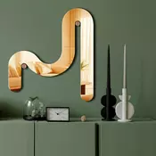 Wallity Ogledalo Ozgl509, 51x56 cm, Zlatne boje