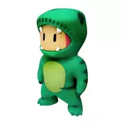 Monsterflex: Stumble Guys 2. serija raztegljiva figura - T-Rex Guy