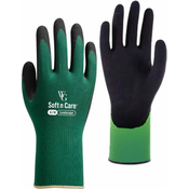 Rosteto Pokrajinske rokavice temno zelene velikosti 7/S - 1 par