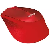 LOGITECH M330 Silent Plus Wireless crveni miš