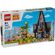 Despicable Me 75583 Družinski dvorec Minionov in Gruja