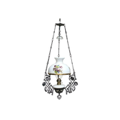 Viseca petrolejska lampa 85 cm