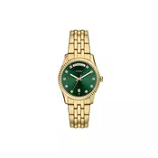 FOSSIL Analogna ura SCARLETTE zlata/smaragd