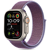 Tech-Protect Nylon remen za Apple Watch 44/45/46/49mm, lilac