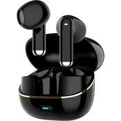 INF Brezžične Bluetooth slušalke z dvojno ANC+ENC in 230mAh baterijo Black, (5000323512)