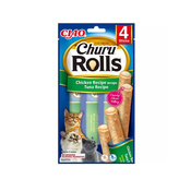 INABA Churu Rolls za macke - Piletina i tuna 4x10g